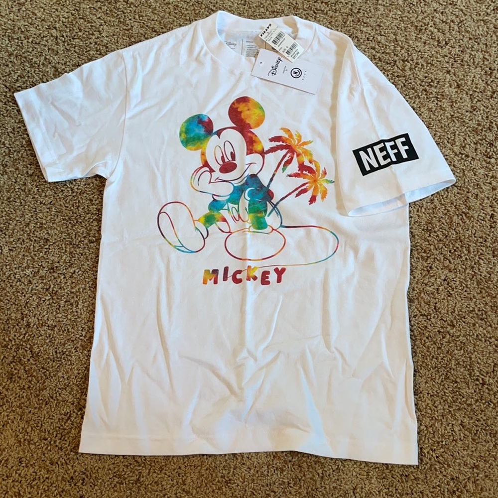 Men’s Mickey Mouse white T-shirt